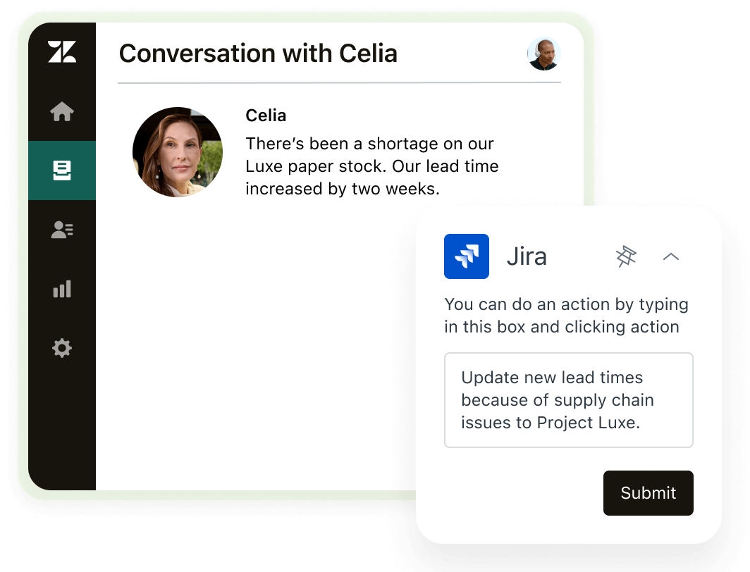 The Zendesk Jira integration.