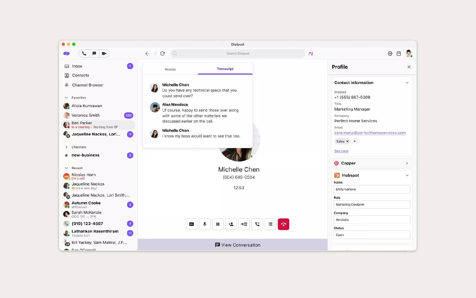 Dialpad