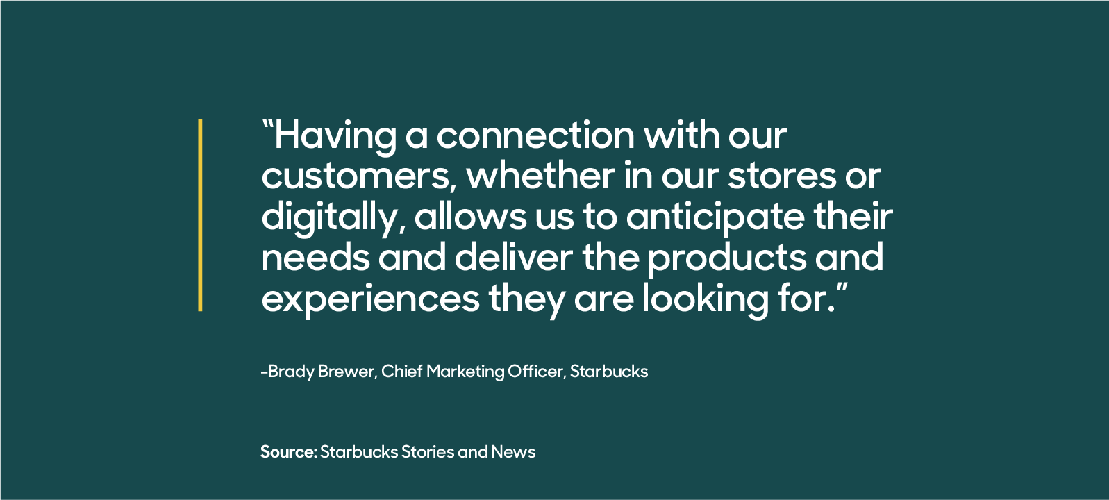 Citazione di Starbucks