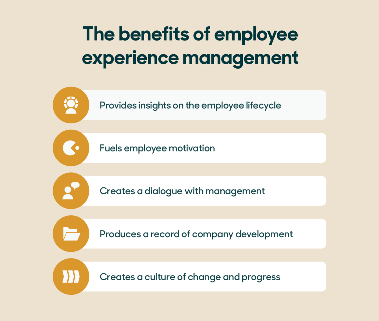 Benefits of employee experience management