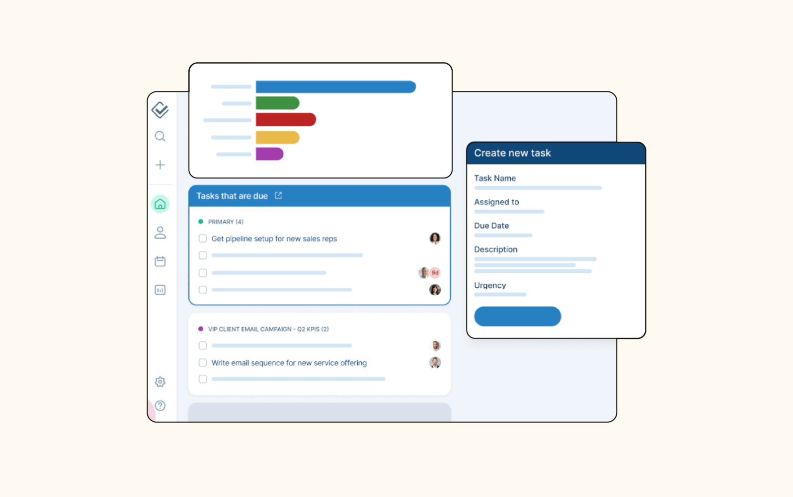 A product image of Less Annoying’s CRM’s software.