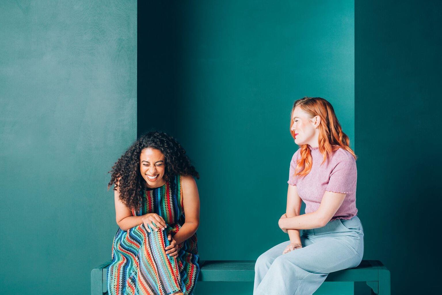 Strategies for asking probing questions, two people talking