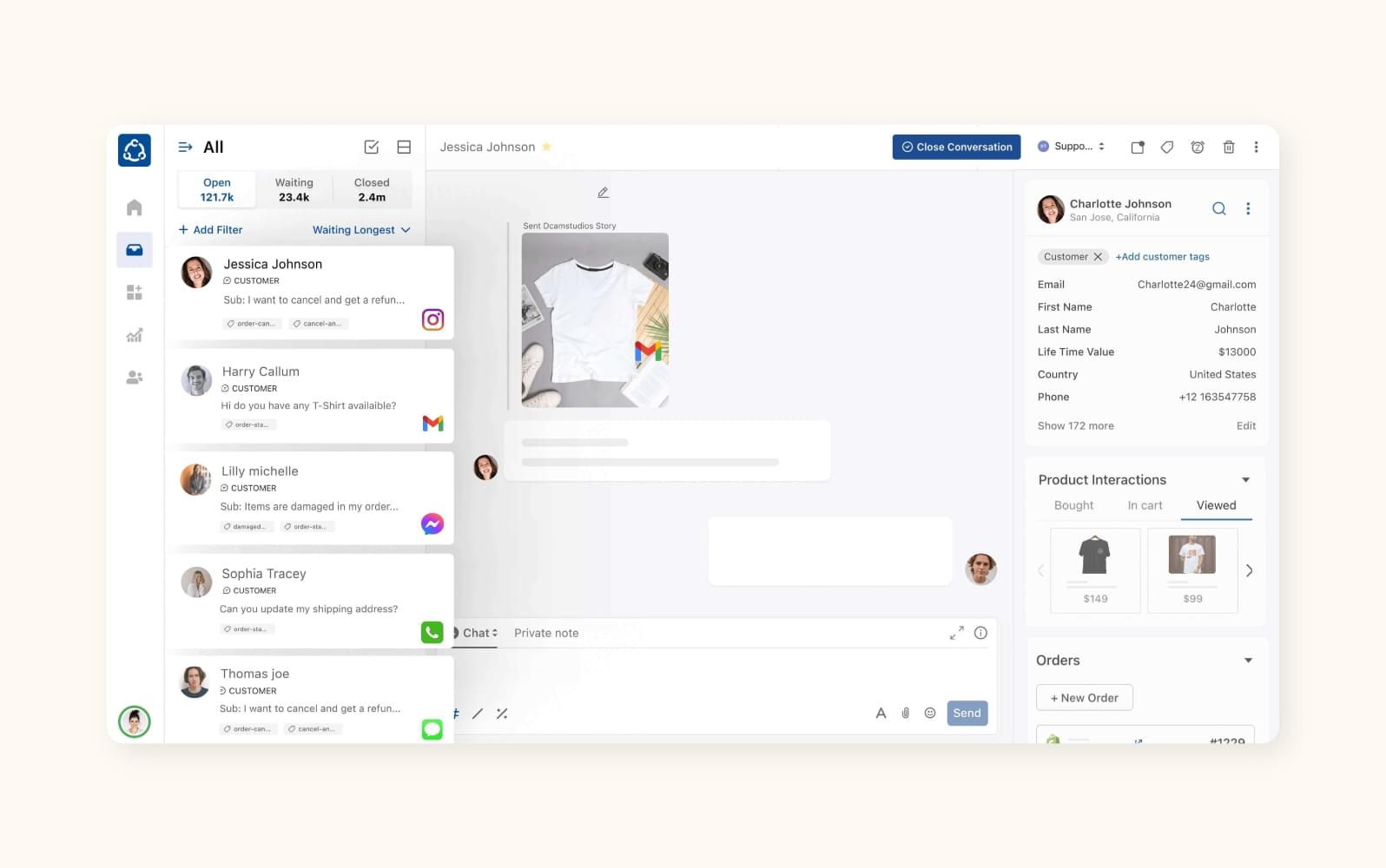 Richpanel screenshot