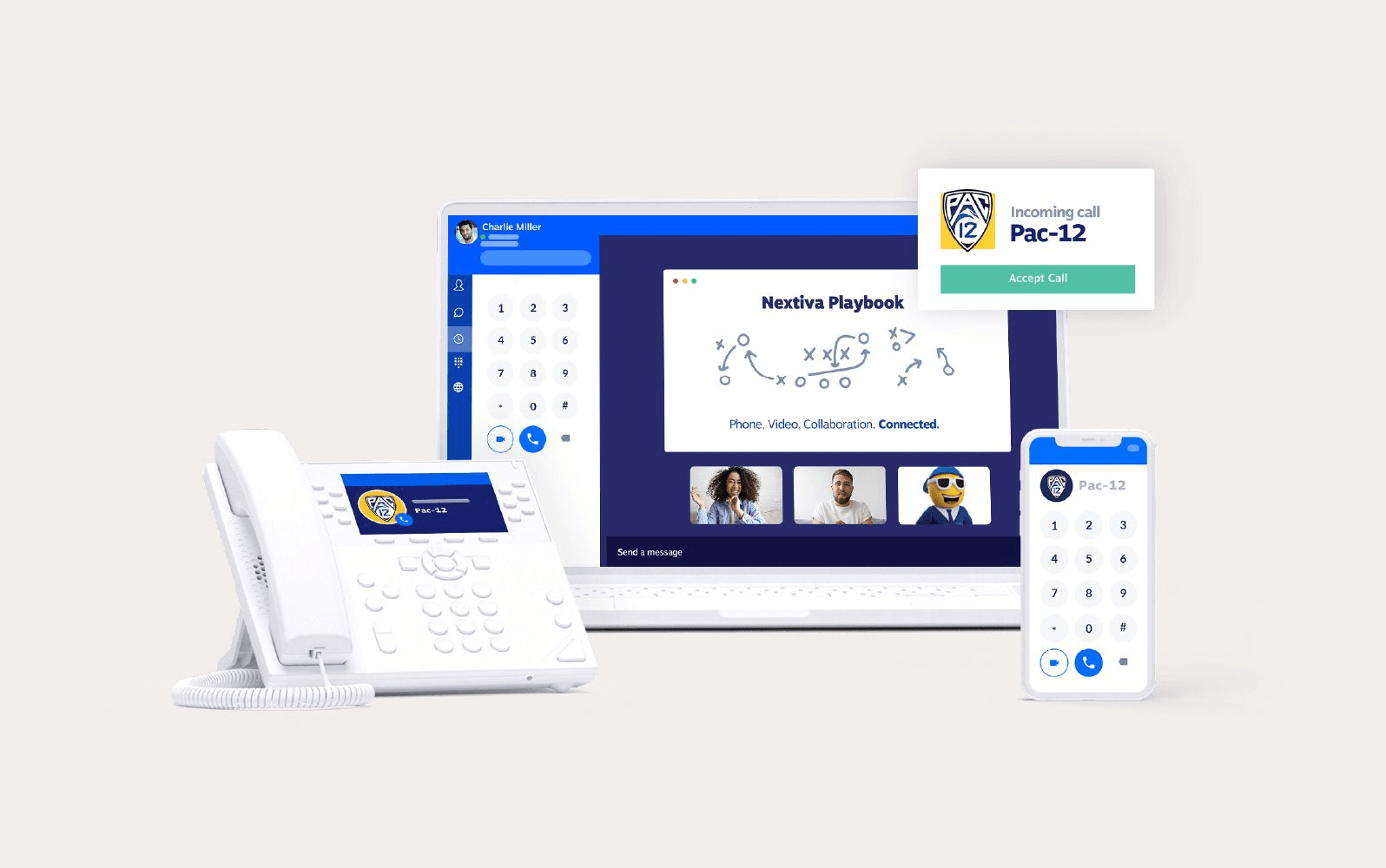 An image displays Nextiva’s VoIP platform, one of the best business VoIP providers.