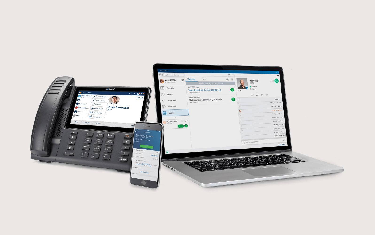 An image displays MiVoice Business’s VoIP platform, one of the best business VoIP providers.