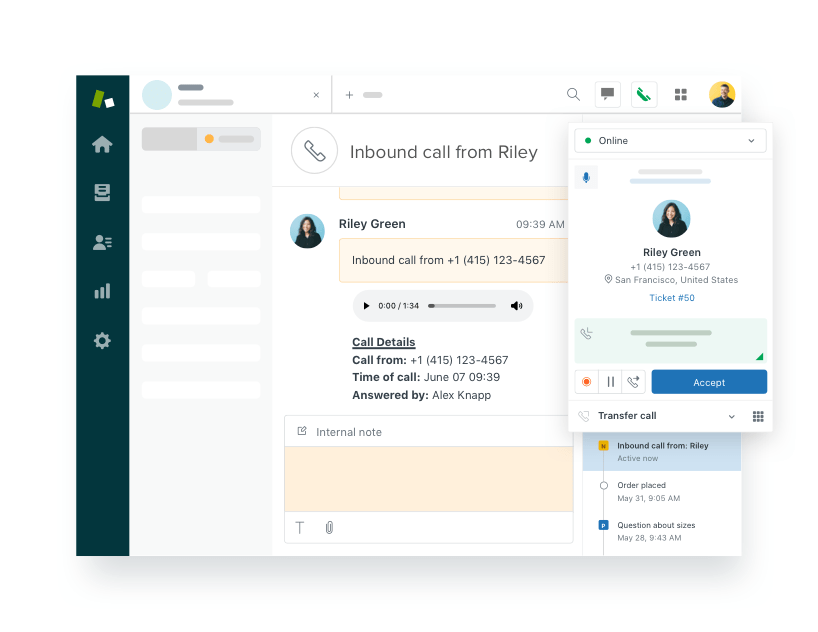 Zendesk ticketing system